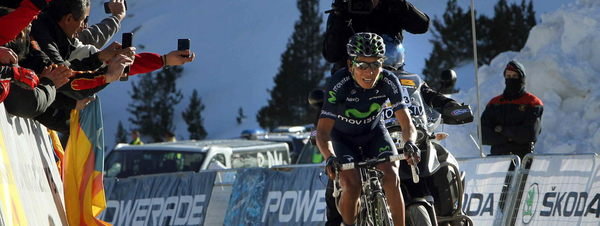 Volta a Catalunya: Nairo Quintana gana en Vallter y Valverde se viste de líder